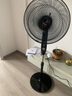 美的（Midea）落地扇家用立式遙控節(jié)能定時(shí)搖頭強(qiáng)風(fēng)升降電風(fēng)扇（線下同款） FSA40STH黑色25新款 曬單實(shí)拍圖
