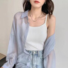 雅鹿冰絲吊帶背心女莫代爾夏季薄款寬松大碼可外穿性感修身女士打底衫 黑色 L 【建議95-120斤】 曬單實(shí)拍圖