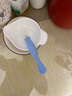 新生兒碗勺子套裝嬰兒硅膠和喝水專(zhuān)用寶寶碗勺小碗初生輔食碗喂水【非愛(ài)得利，僅當搭配贈品購買(mǎi)】 嬰兒碗勺套裝（藍色）+口水巾+2支感溫勺 曬單實(shí)拍圖