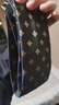 CULTUM8cm全襯復古碎花箭頭色織領(lǐng)帶男商務(wù)休閑通勤西服領(lǐng)帶 墨綠色 曬單實(shí)拍圖