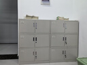 常晟（CHANGSHENG）辦公文件檔案柜鋼制鐵皮柜資料柜財務(wù)憑證柜帶鎖矮柜儲物柜加厚 分五節檔案柜 0.7mm 曬單實(shí)拍圖