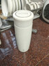陶瓷保溫杯非涂層純陶瓷內(nèi)膽水杯子保溫杯陶瓷內(nèi)膽茶水分離泡茶杯 白色 曬單實(shí)拍圖