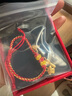 中國黃金（CHINA GOLD）黃金手鏈吉祥三寶嬰兒紅繩手鏈生日生日禮物送女友老婆教師節(jié)禮物 吉祥三寶【輕版】約0.9g 曬單實拍圖