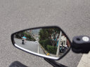 洛克兄弟自行車后視鏡山地車反光鏡折疊電動車倒車鏡凸面觀后鏡 菱形單只-左 曬單實拍圖