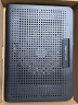 酷睿冰尊 ICE COOREL D18黑笔记本散热器底座铝合金支架桌面增高架手提电脑可调速排风扇散热板华为联想通用 实拍图