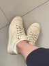 大孚飛躍米色運動(dòng)帆布鞋男低幫日系復古板鞋韓版透氣田徑學(xué)生休閑女鞋939 米色938 39 曬單實(shí)拍圖