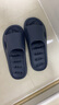 索凱特鞋底有洞的浴室帶孔拖鞋男女酒店洗澡室內防滑漏水速干鏤空拖鞋 深藍 42-43 270(適合42-43碼) 曬單實(shí)拍圖