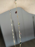若華（RUOHUA）璨語(yǔ) 5-6mm45cm刻面彩色碧璽項(xiàng)鏈女鎖骨鏈小眾設(shè)計(jì)師生日禮物 曬單實(shí)拍圖