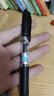 齐心(Comix) 12支装0.5mm黑色 胶软手柄ST头速干按动中性笔/水笔/签字笔 办公文具 K35 实拍图