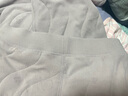 貓人（MiiOW）加肥加大碼羊毛保暖褲女冬季棉褲加絨加厚內穿打底褲東北特厚毛褲 淺紫色 XL 建議90-125斤穿 曬單實(shí)拍圖