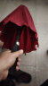 米波迪（Meebordi）加大雨伞直杆 8骨双人男士商务半自动长柄防风高尔夫红伞可定制 晒单实拍图