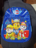 紙色（Z H I S E）幼兒園書(shū)包汪汪隊大書(shū)包男童女孩3--8歲小孩寶寶一年級兒童 淺寶藍色 小寶藍旺旺+筆袋 曬單實(shí)拍圖