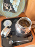 季慕家銀壺茶水分離泡茶壺純銀999煮牛奶家用大涼冷水壺?zé)畨?亮銀小款550克 曬單實(shí)拍圖