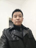 皮爾卡丹真皮皮衣男士皮風(fēng)衣中長款潮海寧爸爸秋冬加絨商務(wù)綿羊皮大衣外套針織 黑色 180/96A(XL) 曬單實(shí)拍圖