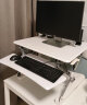 乐歌升降电脑桌站立办公升降台笔记本桌 M1S雅白   台面：590mm*680mm 实拍图