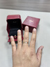 卡地亞（Cartier）LOVE系列 18K玫瑰金色窄版LOVE戒指單枚 B4085200-56 曬單實(shí)拍圖
