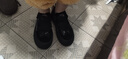 快樂(lè )瑪麗（J&M）厚底樂(lè )福鞋女鞋2025秋季新款百搭休閑鞋防滑時(shí)尚通勤小白鞋板鞋女 黑色【百搭顯高】 40 250mm 曬單實(shí)拍圖