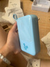 迪士尼大容量iphone15充電寶20000毫安蘋果15promax外接電池可上飛機 冰川藍|2萬毫安 曬單實拍圖