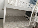 欧梵森（OUFANSEN）欧梵森包安装兰秀 实木儿童床上下床高低床双层双人床 上下铺 直梯款200CM 上铺宽115下铺宽135 实拍图