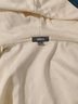 名創(chuàng  )優(yōu)品（MINISO）外套女春秋款2025新款衣服開(kāi)衫小個(gè)子連帽衛衣女顯瘦百搭休閑女裝 【春秋薄款】奶白(唯美學(xué)胸標)-短款 S 155 (名創(chuàng  )優(yōu)品 品質(zhì)保證) 曬單實(shí)拍圖