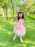 G.DUCKKIDS童裝女童連衣裙夏季2024新款洋氣洛麗塔裙子玲娜貝爾公主裙蓬蓬裙 琳娜貝爾兒童裙子 90 (建議寶寶10-12公斤 24-36個 曬單實拍圖