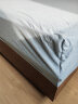 京东京造 32支针织纯棉床上四件套 100%纯棉床笠被套被罩220x240cm 浅波蓝 实拍图