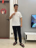 馬克華菲真皮拖鞋男鞋夏季2025新款涼鞋涼拖鞋男外穿開車沙灘鞋 黑色 39 運動碼建議拍大一碼 曬單實拍圖