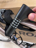 洛克兄弟（ROCKBROS）自行車(chē)鎖電動(dòng)電瓶山地車(chē)密碼鎖便攜式單車(chē)鏈子防盜鏈條鎖 密碼+鑰匙雙開(kāi)款鏈條鎖 黑色 曬單實(shí)拍圖