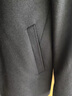 皮爾卡丹（pierre cardin）含山羊絨綿羊毛夾克衫秋冬季短款爸爸裝薄款毛呢外套男士大衣 黑色 L 175/92A 曬單實(shí)拍圖