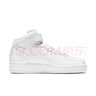 耐克（NIKE）官方NIKE AIR FORCE 1 '07 MID 女子空軍一號運動(dòng)鞋DD9625 100白色/白色/白色 38 曬單實(shí)拍圖