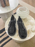 CAMILA KSENIA輕奢品牌小皮鞋女士2025年新款秋季配裙子樂(lè )福鞋百搭厚底透氣單鞋 黑色 37 曬單實(shí)拍圖