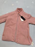 西域駱駝（VANCAMEL）抓絨衣女男雙面穿搖粒絨短外套戶(hù)外保暖珊瑚絨加厚情侶款衛衣 KY1008S橡皮粉-女 XL 曬單實(shí)拍圖