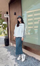 CAMILA KSENIA小白鞋女士2025新款夏季增高厚底休閑板鞋時尚百搭運動鞋子 白蘭色 37 曬單實拍圖