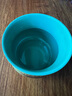 甌江（OUJIANG）龍泉甌江青瓷茶具配件雙色釉茶洗建水創(chuàng)意中式茶器 金鼓建水 棗皮色+梅子青 曬單實拍圖