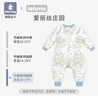 little tiny嬰兒恒溫睡袋寶寶竹棉秋冬防踢被兒童竹棉分腿睡衣透氣 愛(ài)麗絲莊園-竹棉超厚【10-14°C室溫】 M碼（建議身高80-95cm） 曬單實(shí)拍圖