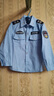 卡梵黎（kafanli）兒童小警特服警察服角色扮演警官服裝小交警制8服小公6安表演出服 短襯衣+領(lǐng)帶 120cm(120cm(33-40斤)) 曬單實(shí)拍圖