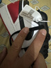 耐克（NIKE）Air Jordan 1 Low AJ1 黑紅腳趾 男子低幫休閑板鞋籃球鞋 553558-161 /黑紅 40 曬單實拍圖