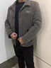 皮爾卡丹（pierre cardin）高檔金貂絨翻領(lǐng)外套男士加棉加厚秋冬新款休閑短款保暖呢子夾克男 駝色 XL【建議體重140-160斤】 曬單實(shí)拍圖