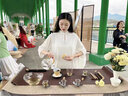 禪舞服女茶道服茶服春款禪意佛系禪服白色雪紡仙氣中國風(fēng)漢服采耳師工作服唐裝 白色套裝 XL 曬單實(shí)拍圖