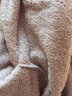 莫代尔睡衣女士冬季珊瑚绒加厚加绒秋冬2023新款法兰绒冬天可外穿家居服 F4327莫奈紫 XL码（建议120-140斤） 晒单实拍图
