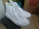 匡威（Converse）高幫帆布鞋女鞋2025秋季新款經(jīng)典運動(dòng)鞋厚底松糕鞋學(xué)生休閑鞋 568498C白色 36.5 曬單實(shí)拍圖