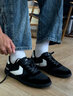 KAPPA卡帕背靠背德訓鞋男鞋2025秋季新款軟底低幫板鞋男透氣外穿運動(dòng)鞋 黑色/經(jīng)典白 42 (260mm) 曬單實(shí)拍圖
