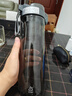 NOBVAN5系磁彈泡茶杯一鍵彈蓋茶水分離杯Tritan塑料大容量便攜運動(dòng)水杯 5系彈蓋-800ML深灰【耐高溫】 曬單實(shí)拍圖
