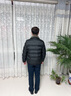 羅蒙石墨烯棉服男短款毛領(lǐng)秋冬季2025新款中青年防風(fēng)保暖棉衣爸爸外套 黑色 3XL 【適合140-155斤】 曬單實(shí)拍圖