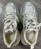 百麗（Belle）銀色質(zhì)感小果凍老爹鞋女網(wǎng)面運動(dòng)休閑鞋B2049CM4 銀色 36 (230mm) 曬單實(shí)拍圖
