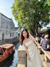 她芙（tafu）品牌女裝吊帶連衣裙女2025夏季新款赫本小個子法式氣質(zhì)顯瘦中長裙 白色 M 曬單實拍圖