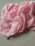 寶佳貝怡絲巾女雪紡春秋披肩夏季長(cháng)款韓版防曬圍巾純色紗巾薄款大沙灘巾 粉色 尺寸110*150左右 曬單實(shí)拍圖