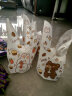 拜杰兔子小熊可爱卡通耳朵包装袋50只装零食糖果卡通手提包装袋 实拍图
