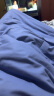 京东京造 24支纯棉仿麻空气洗四件套 A类被套床单枕套 1.5米床 暮霞蓝紫 实拍图