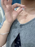 寶鉑琳s925純銀項(xiàng)鏈女輕奢小眾新款鎖骨鏈設(shè)計(jì)頸鏈七夕項(xiàng)鏈送女友感 跳動(dòng)愛心 曬單實(shí)拍圖
